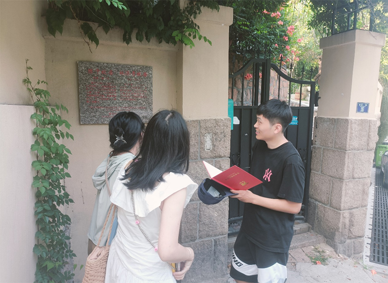 社會實踐|機電學院 與文人握手，向群眾講授——新青年宣講隊走進文人故居