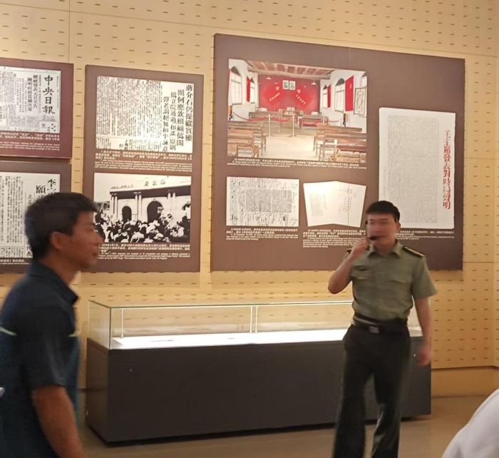 淮北師范大學學子“三下鄉”：銘記歷史，致敬先烈——渡江戰役紀念館之旅