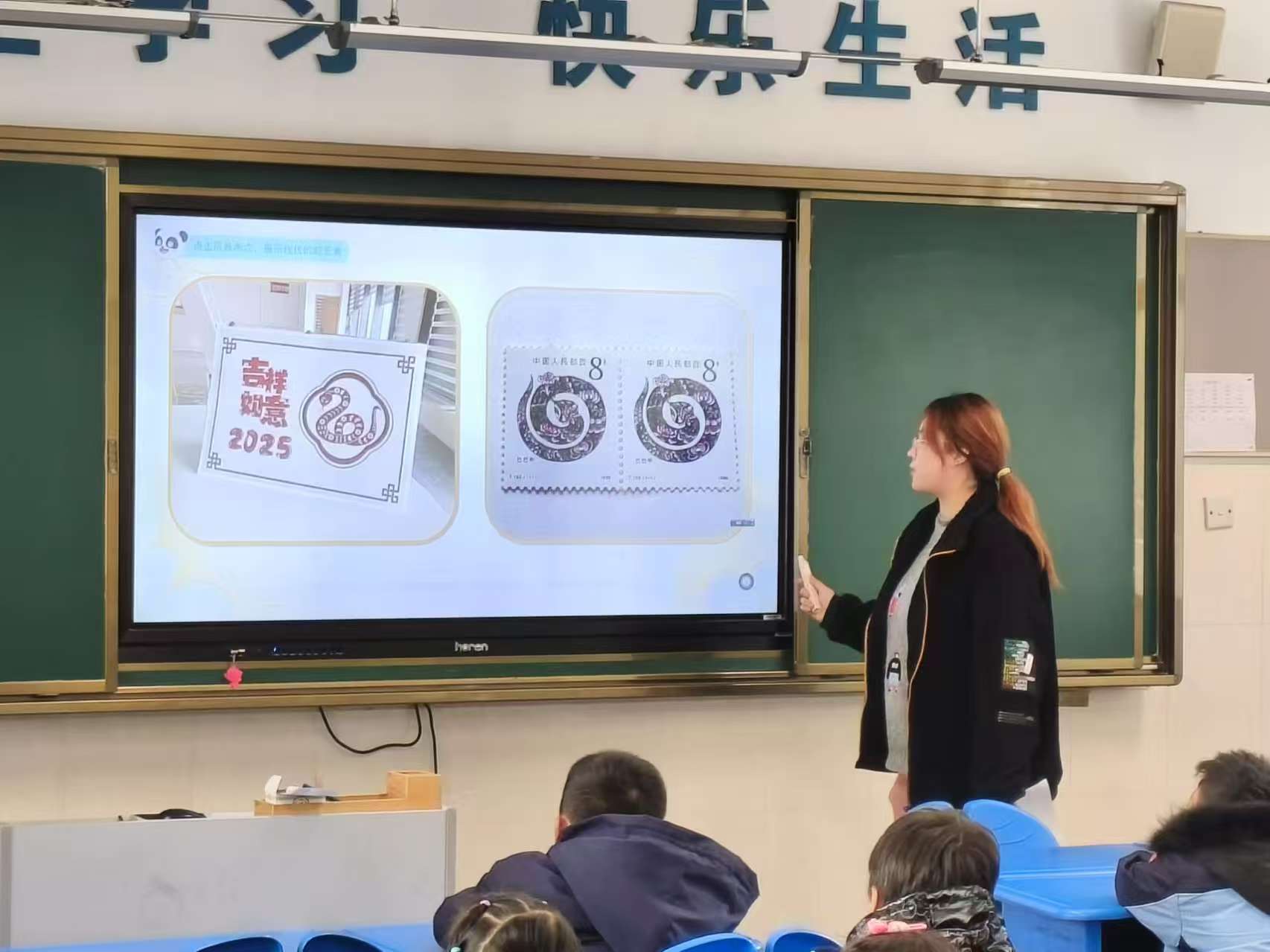 生肖文化進(jìn)校園，志愿教學(xué)暖童心