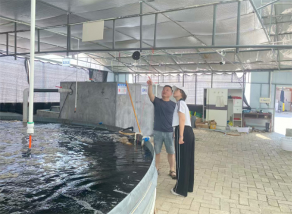 青春賦能水產(chǎn)養(yǎng)殖 科技助力污水治理