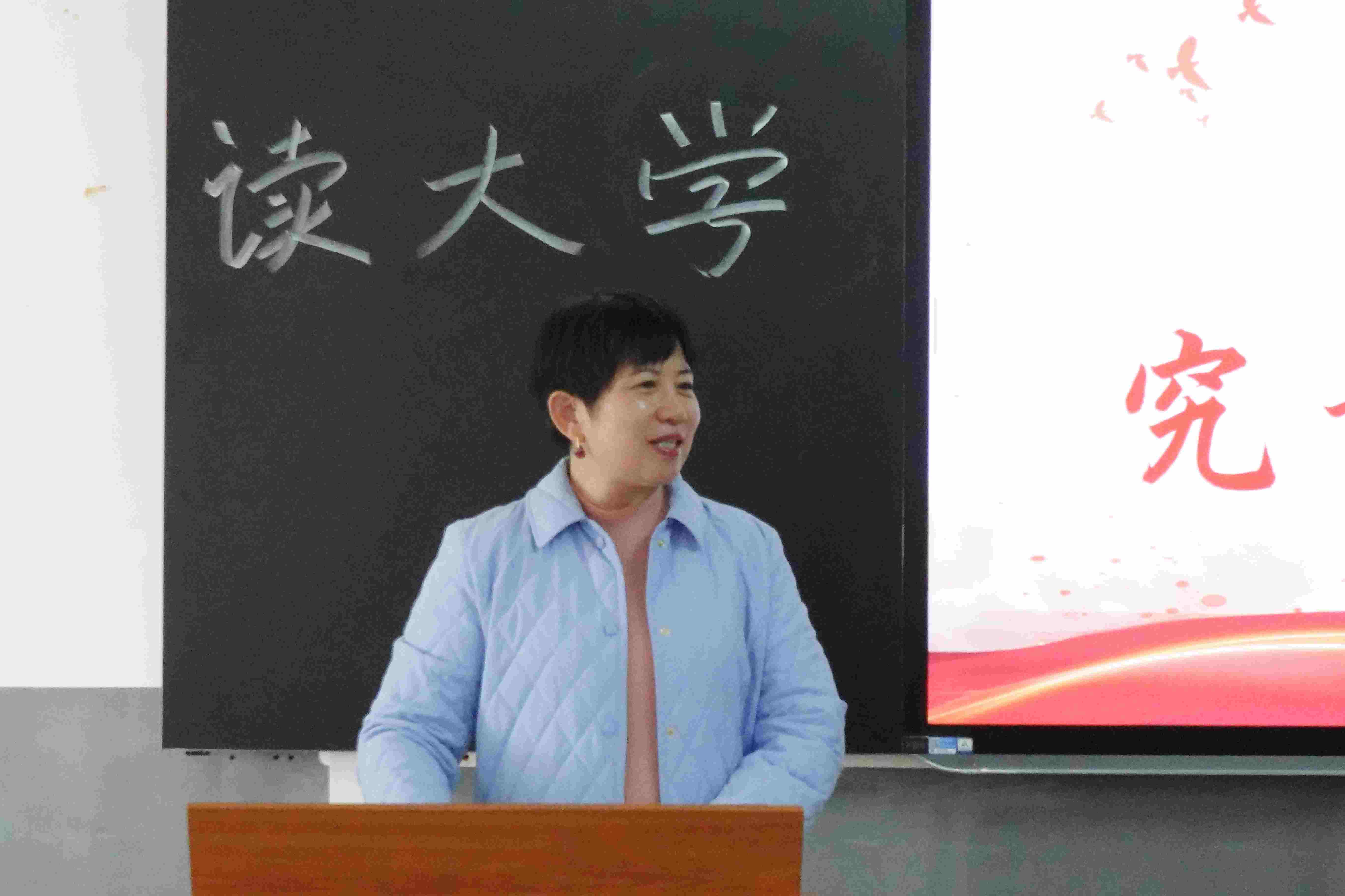 湖南師范大學樹達學院第十三期先鋒團校經管系、理工系分校舉行第三次理論培訓