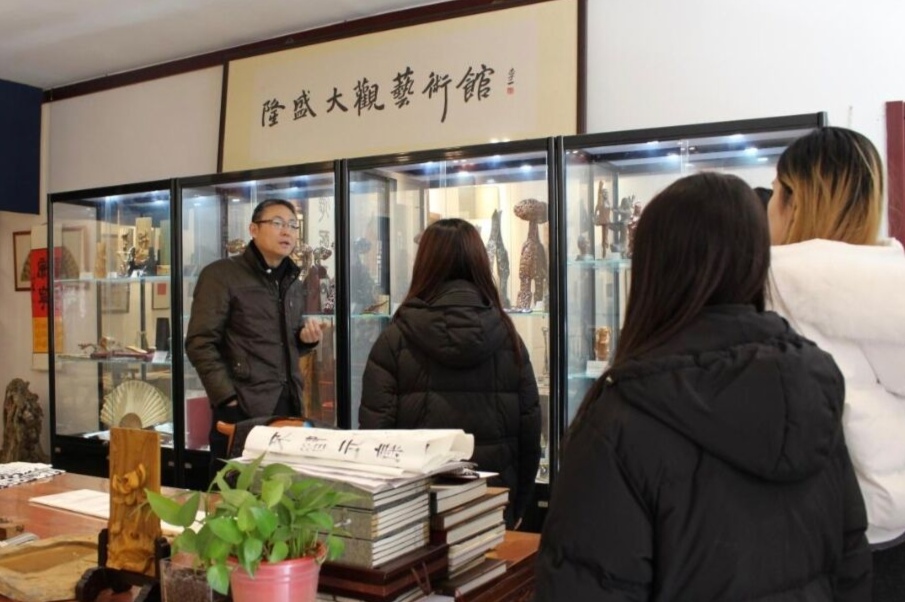 山東高校深入多地，探尋楷木雕刻非遺傳承密碼