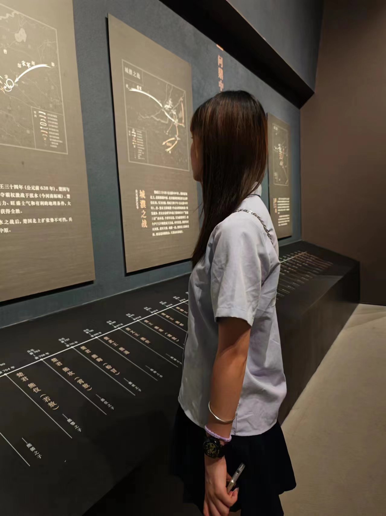 安徽工業大學機械工程學院實踐團隊走進楚文化博物館，感受家鄉文化之美