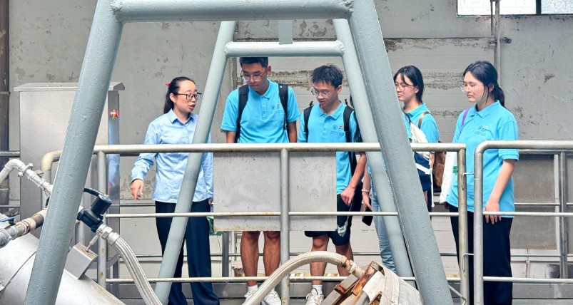 經濟與金融學院實踐團赴江蘇、貴州兩地多市開展再生水利用調研實踐