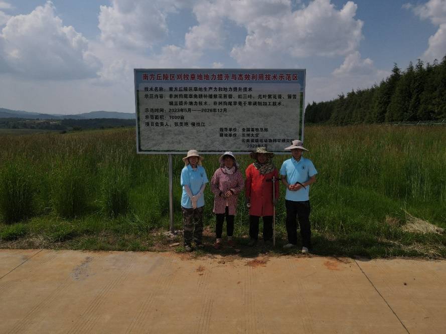 馬鳴鄉迎來“智囊團”，青島農大草業學院志愿服務在行動