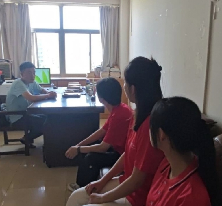 巢湖學院赴巢湖鄉鎮“獻血賦能·健康調研”宣傳團——參觀獻血站