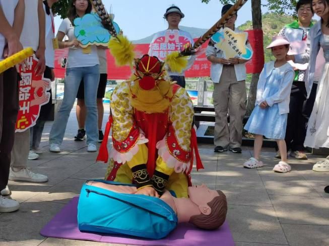 智慧賦能西游路，博愛星火護平安  　　——花果山打造“科技+人文”旅游保障新模式