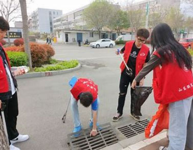 大學生寒假助力社區安全宣傳 守護居民生活防線