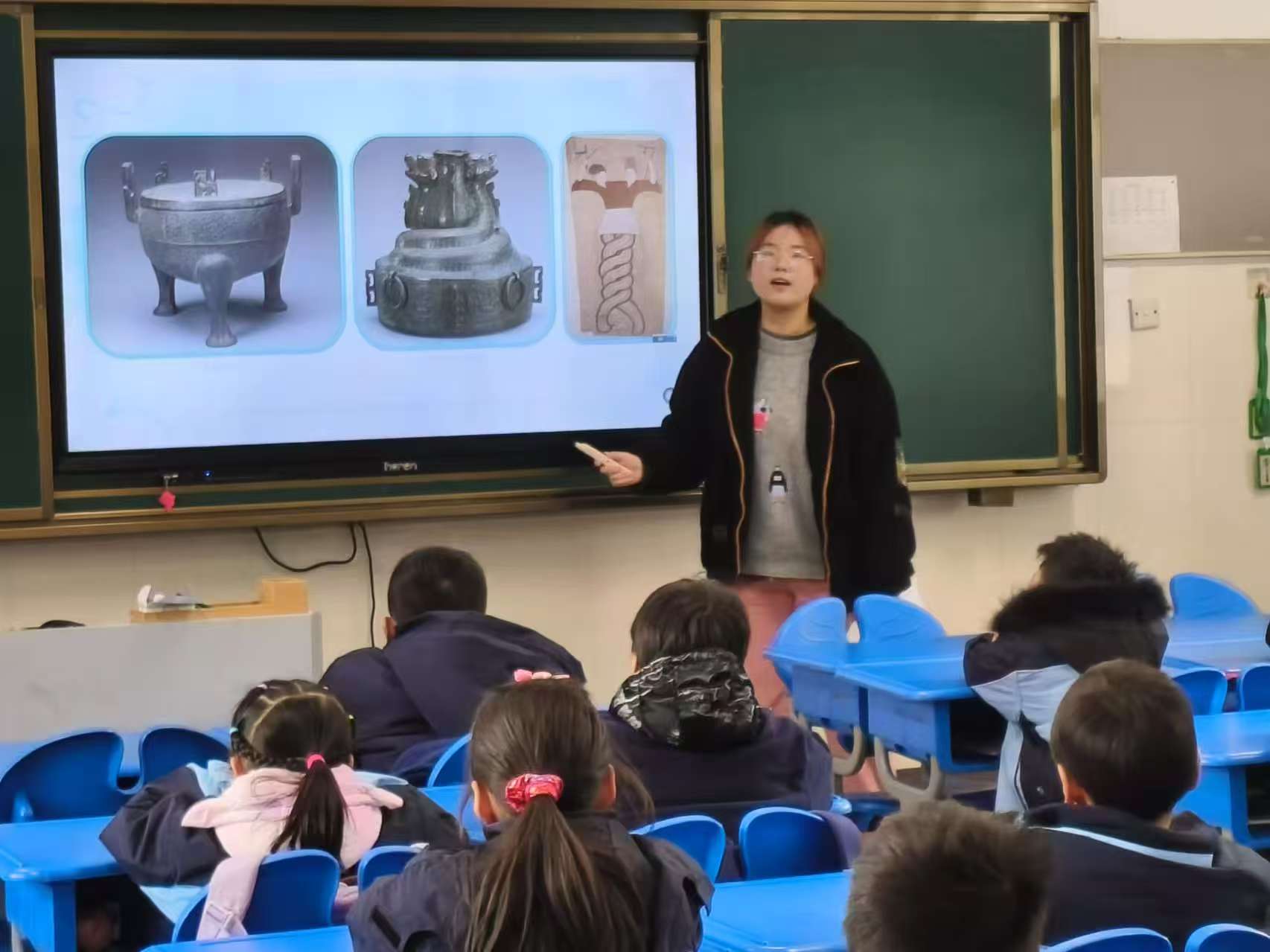 志愿教學(xué)傳薪火，生肖文化潤(rùn)童年