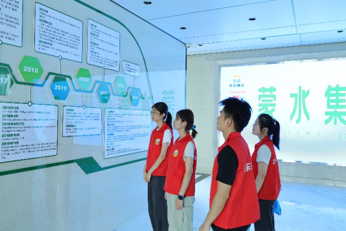 山東理工大學管理學院循“蒙”而行實踐團赴臨沂市平邑縣蒙水集團開展社會實踐