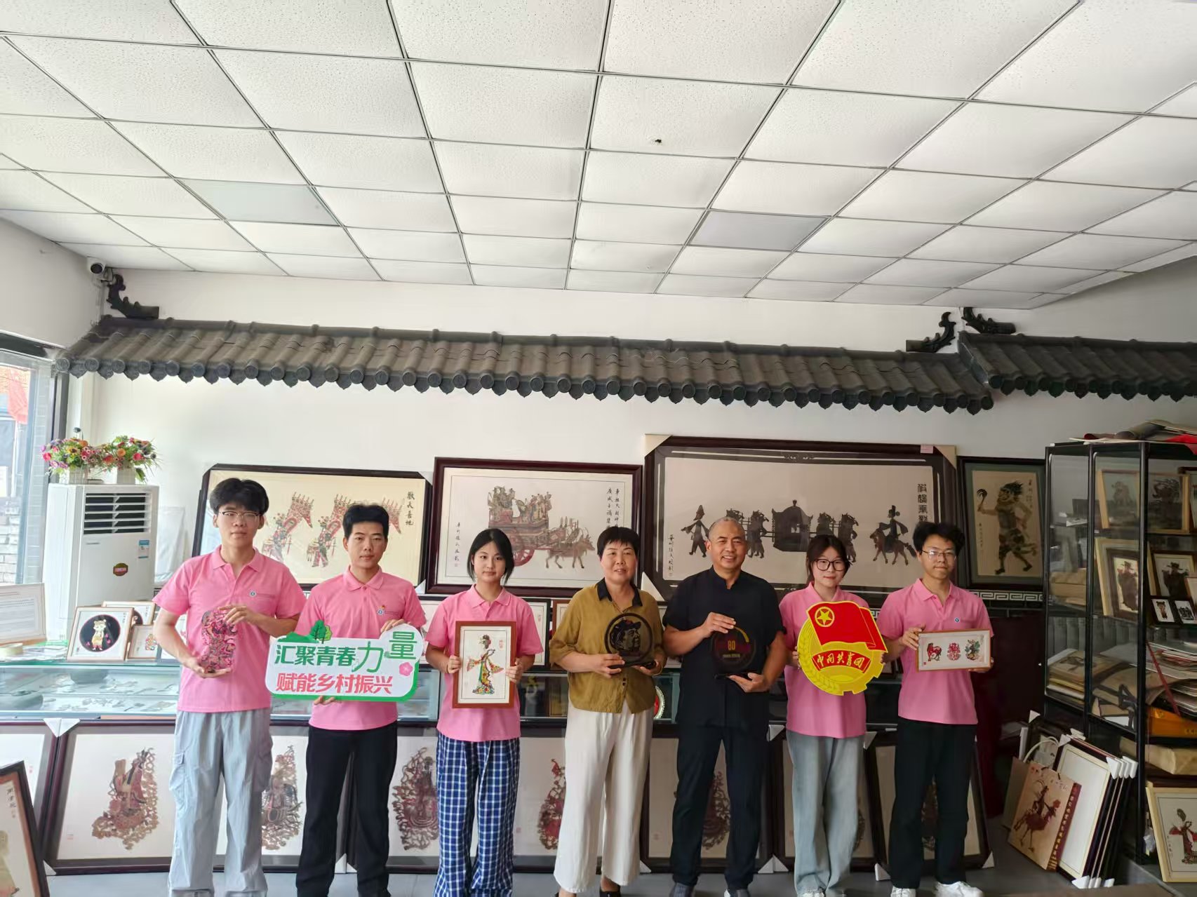 光影傳承匠心，青春賦能鄉村——材料工程學院“三下鄉”團隊赴渭南華州區趙氏皮影實踐行