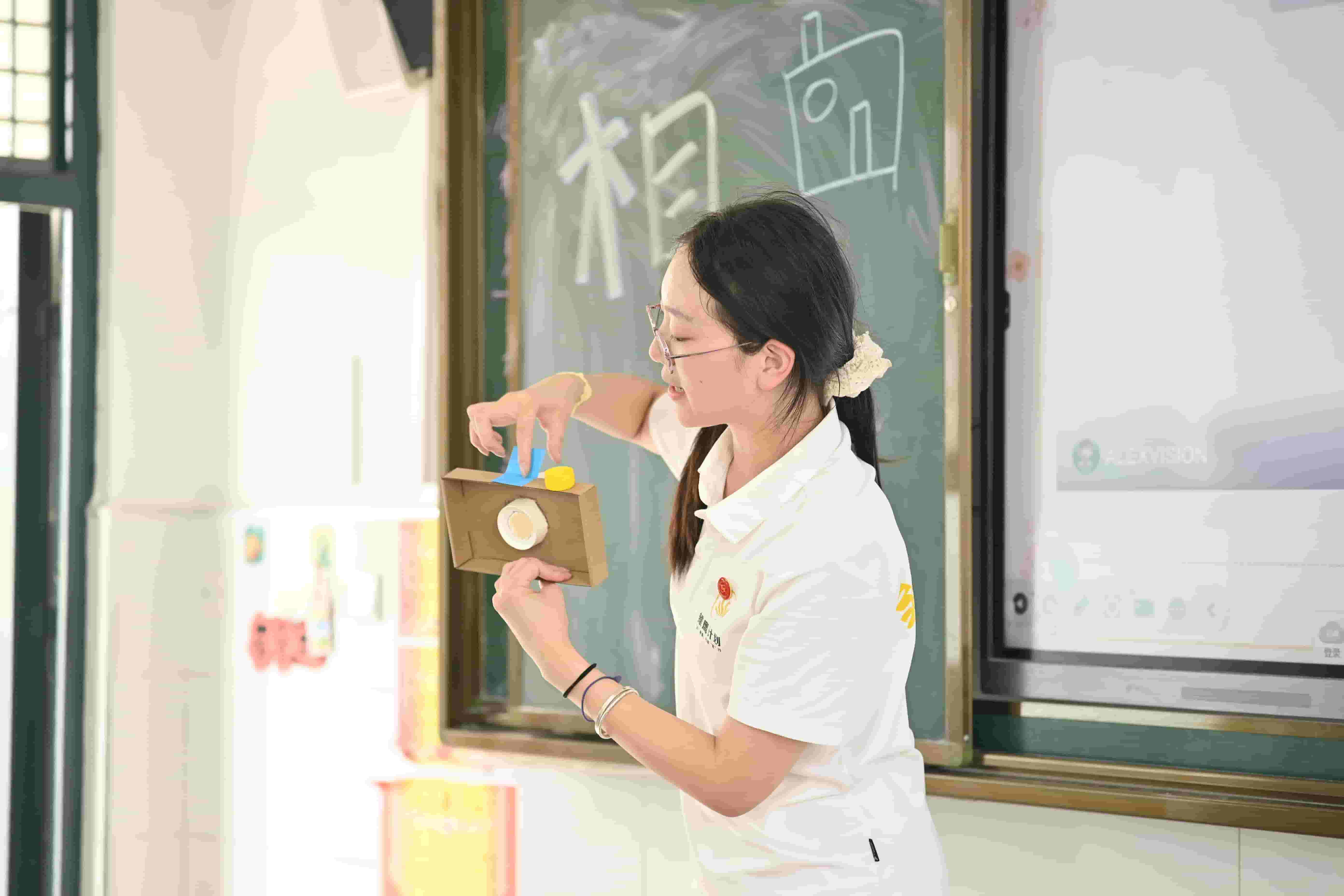 指尖繪夢，協作筑光——“雛鷹計劃”第七日活動溫情上演