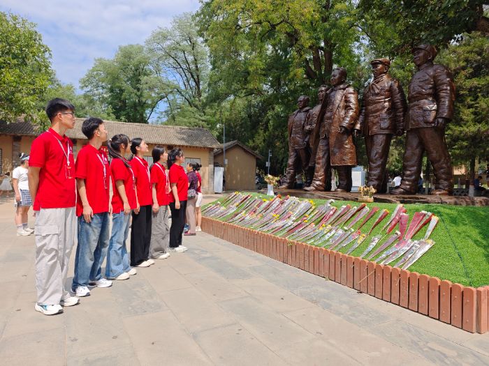 安徽理工大學社會實踐：賡續紅色血脈，助力圣地發展