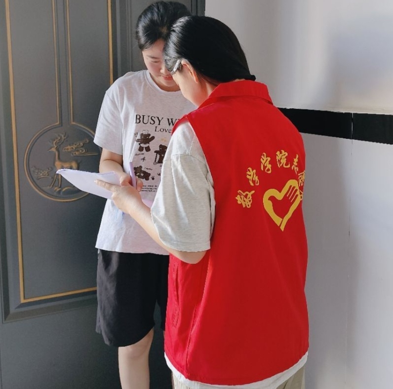 #巢湖學院赴巢湖鄉鎮“獻血賦能·健康調研”宣傳團——入戶調查活動紀實