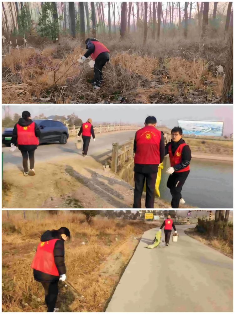 助力鄉村振興，提升村民幸福感——淮北師范大學計算機科學與技術學院學子參與開展“干干凈凈過大年”環境整治活動