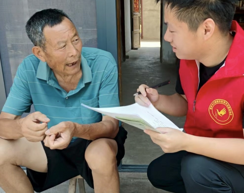 #巢湖學院赴巢湖鄉鎮“獻血賦能·健康調研”宣傳團——問卷搭橋，知識暖心