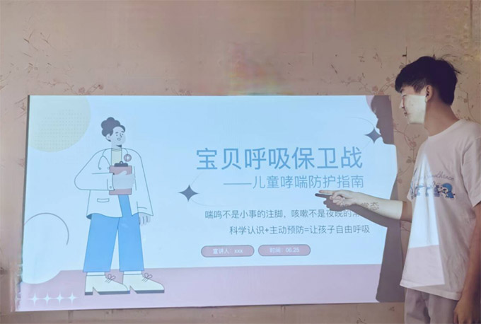 健康理念入人心，疫苗防護進社區——南醫大志愿者嘉禾社區開展科普活動