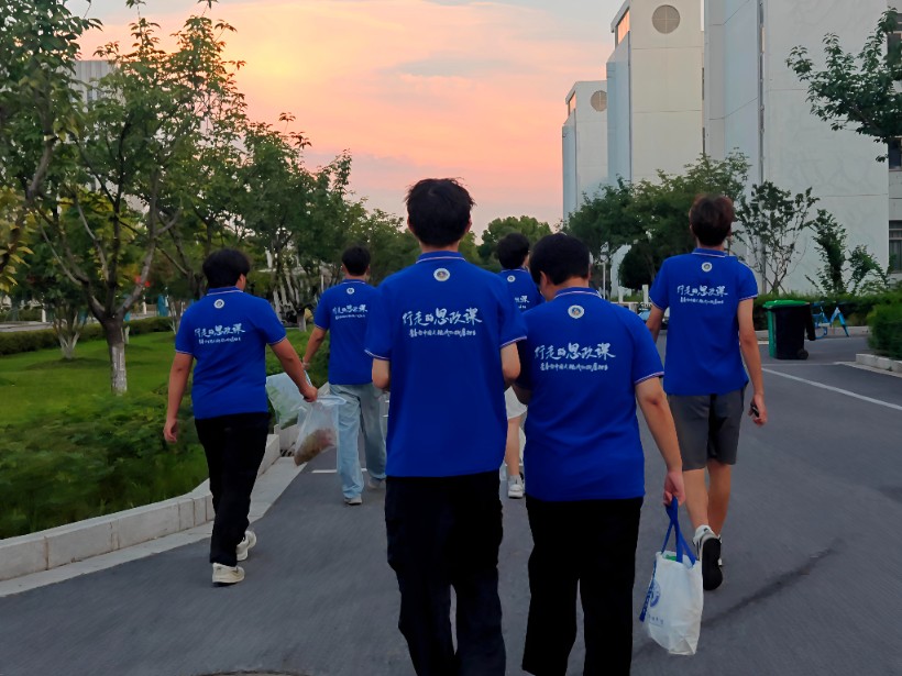 安徽師范大學環境學學子開展生態宣講前期工作