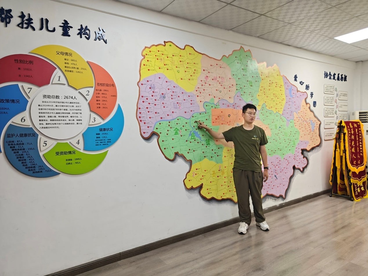 山大春暉“泗海承風”支教隊參觀泗水縣微公益協會