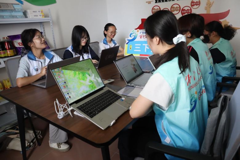 佛大薪火之隊與廣財守望星河實踐團聯動 共助德慶香山村鄉村振興