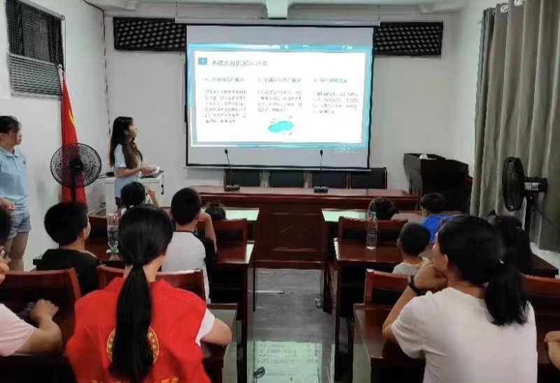 安全“童”行：江西財經大學實踐隊防溺水教育行動