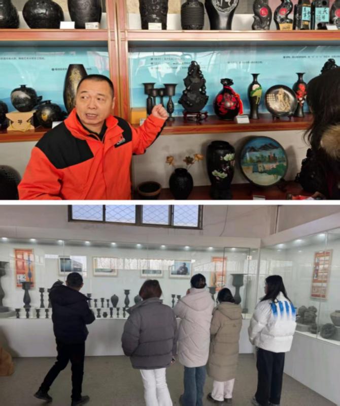 青島農(nóng)業(yè)大學(xué)藝術(shù)學(xué)院“陶淵古韻”實(shí)踐服務(wù)團(tuán) 傳承非遺技藝，領(lǐng)略黑陶風(fēng)韻
