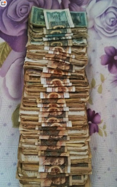 小學生不禁感嘆道:長這么大第一次見到這么多錢