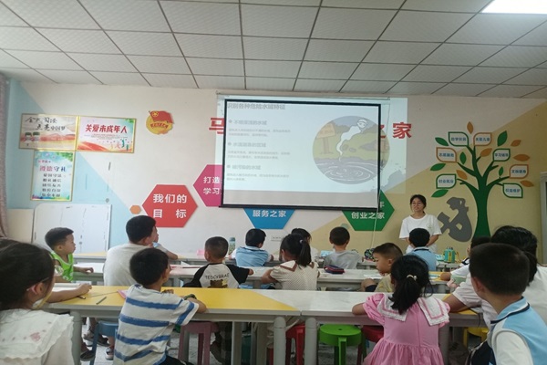 生命安全需重視——武昌理工學院“青春筑夢”志愿服務隊開展防溺水安全教育課程