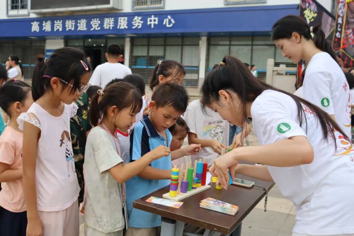 廣東技術師范大學 “雙隊” 攜手高埔崗：“茶獅?Cool 玩” 游園會綻放傳
