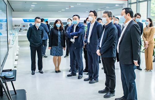 教育部副部長吳巖率隊來華南理工大學調研