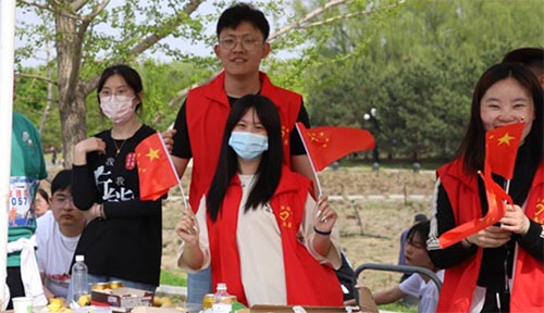 2023綠島環(huán)湖馬拉松8所院校三千余名師生參賽